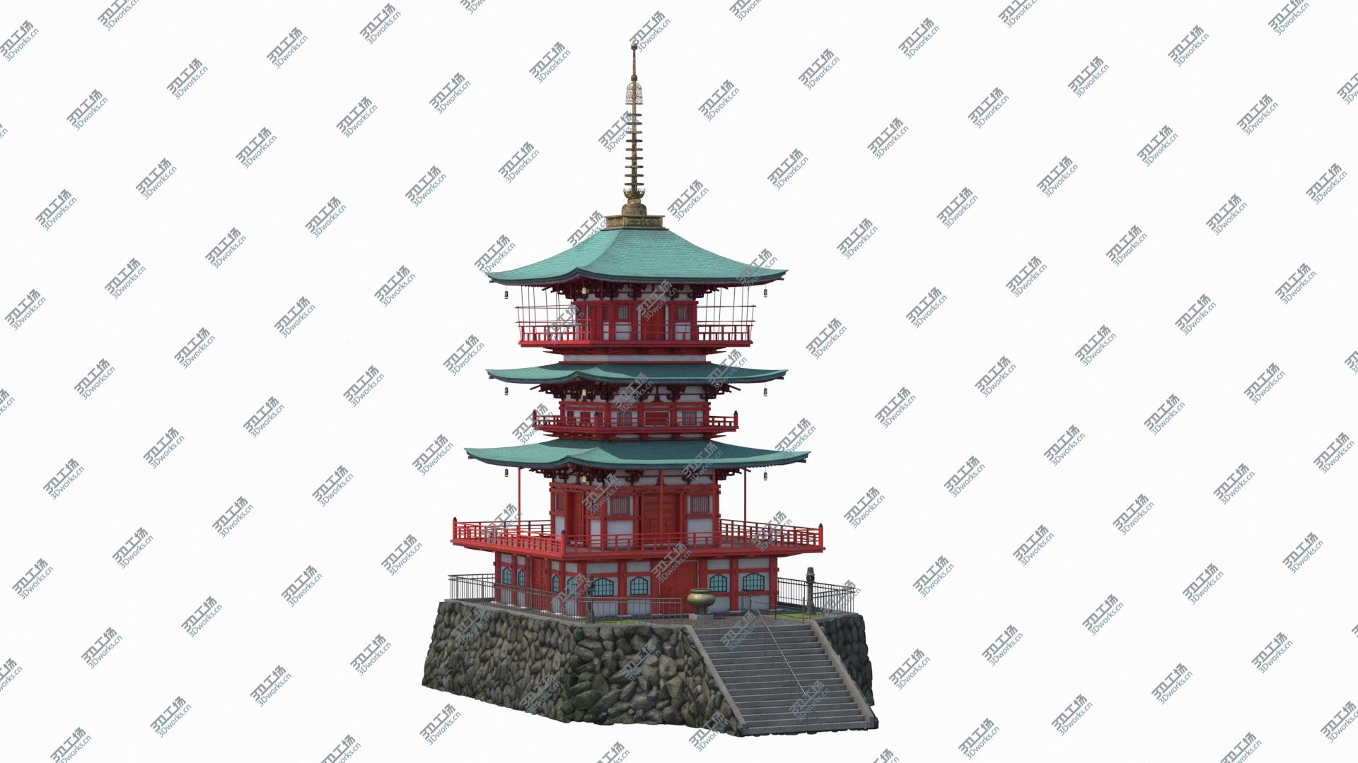 images/goods_img/20210319/3D Japanese Temple/2.jpg